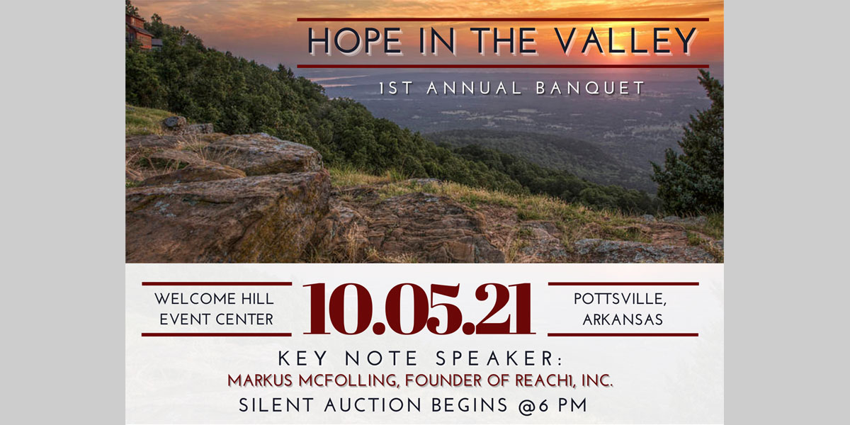 Hope in the Valley First Annual Banquet